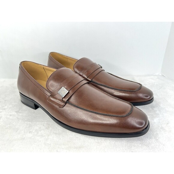 Calvin Klein Jameson Loafers Brown Slip-On Dress Shoes Mens Size 10.5 CMJIMNON-R main image 6